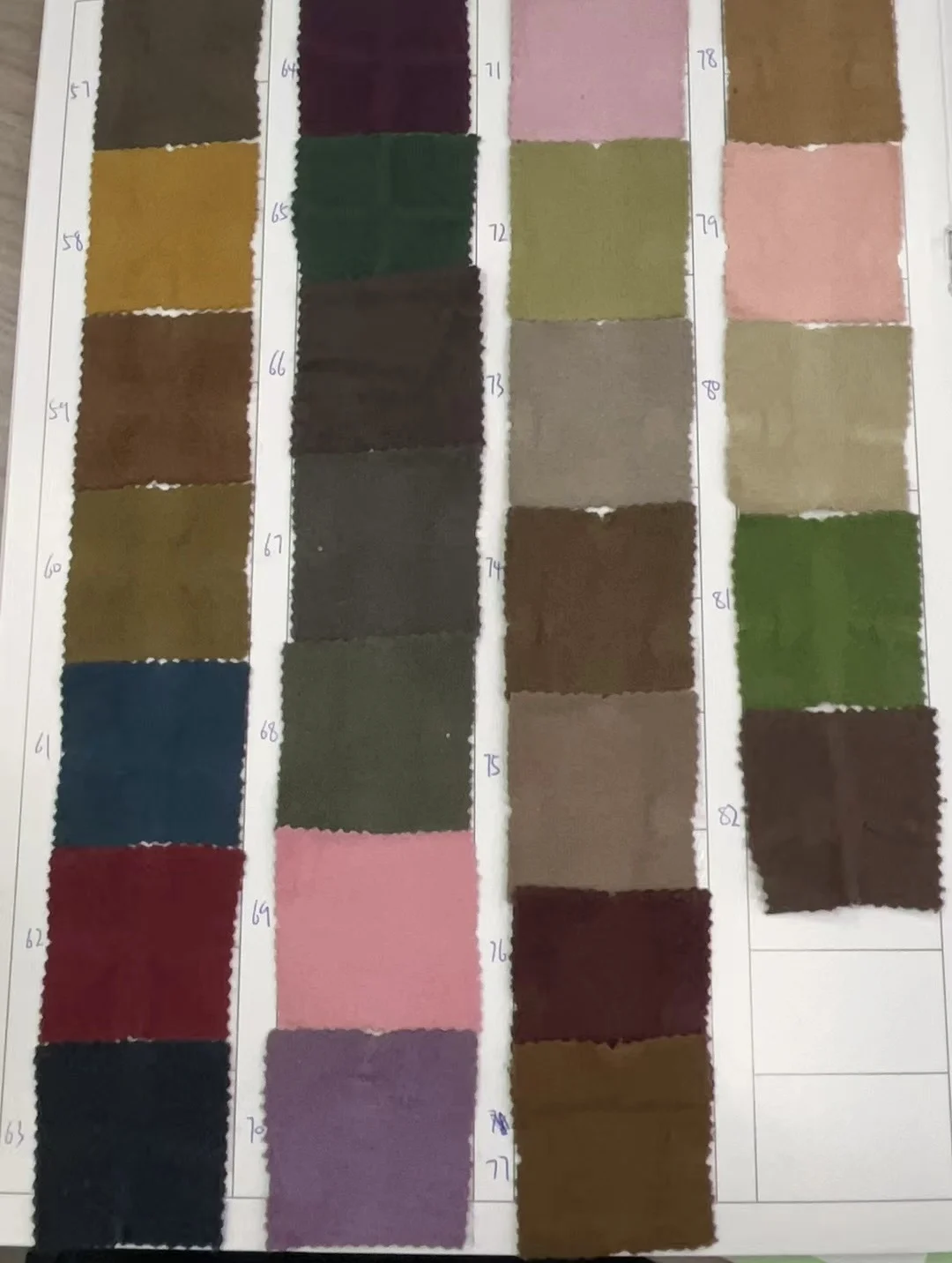 IN STOCK Aier velvet Flannel wool fabric 65%Viscose 27%T 8%SP plush fabric 280gsm for Thermal underwear overcoat