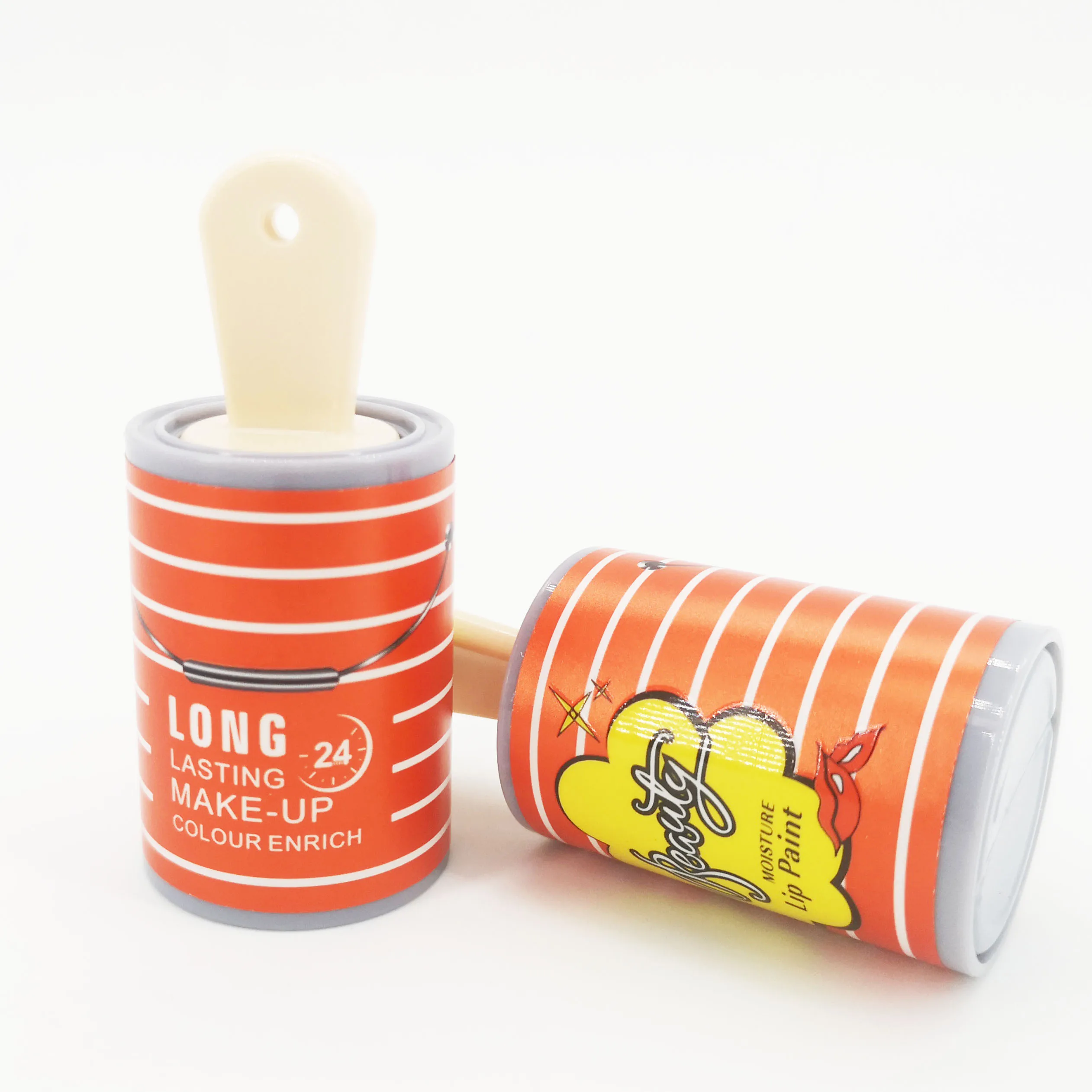 
Wholesale Empty Mini Cute Cosmetic Soft Paint Bucket Lip Glaze Tube Container Packaging 