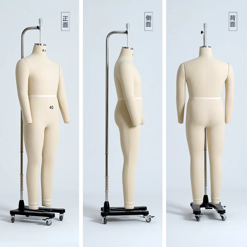 dummy mannequin dress form tailor full body measurements three-dimensional cutying model