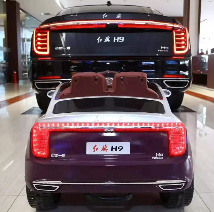 Hot Model Children Car kids ride on car Electric Toys 2 Seat Big Kids Electric Pedal Car with Double Doors Open