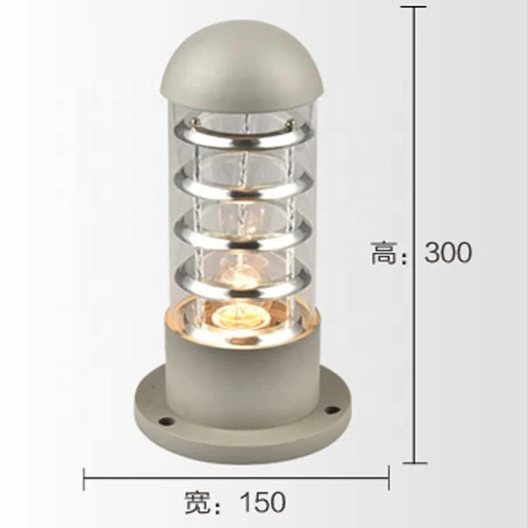 
Landscape Main Gate Post Outdoor Led Pillar Light 