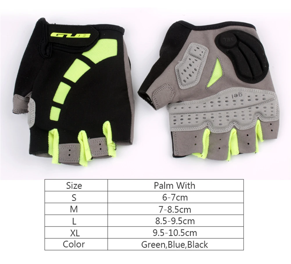 GUB 2098 High Quality Unisex Half Finger Sports Tactical Gloves Outdoor Cycling Protection Non-slip Gloves