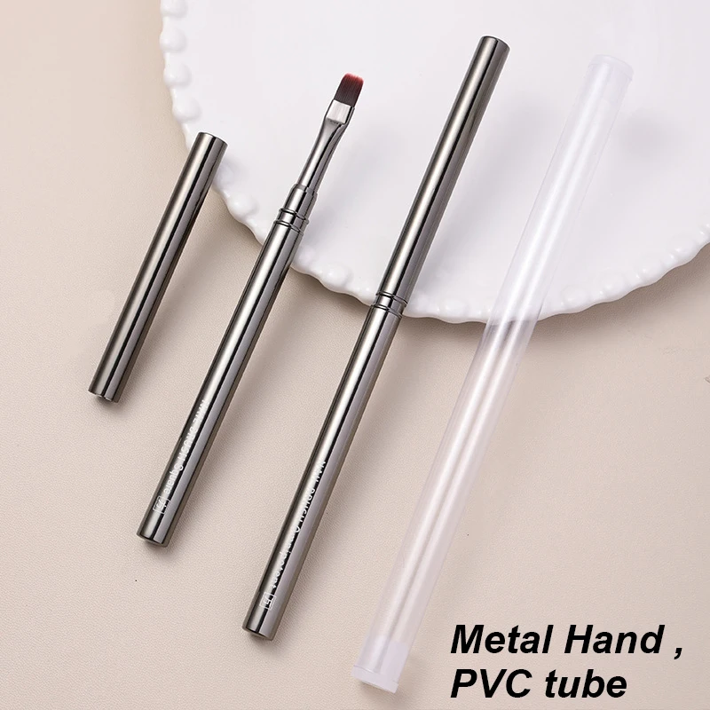 Nails Salon Professional Products Nylon Nail Art Brush Set on Nail Glue Flower Drawing Pen Kit