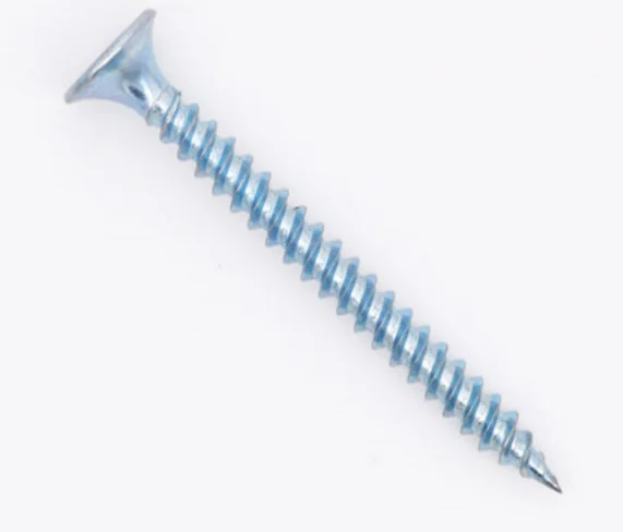 4.2 x 100mm Box 100 Blue White Zinc Plated Fine Thread Drywall Screw with Phillips Bugle Head