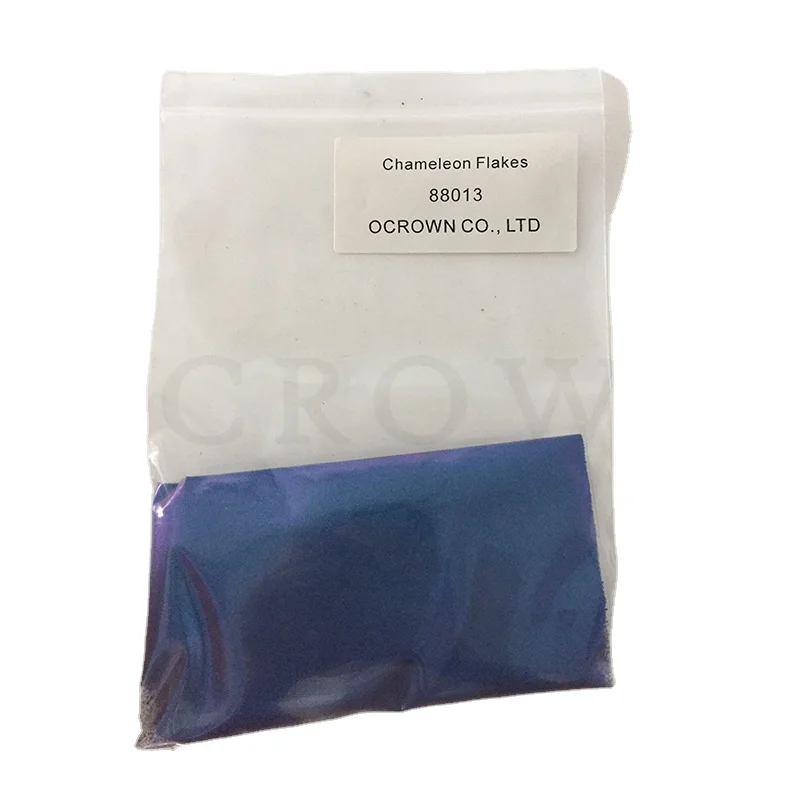 Chameleon Pearl Flakes blue/purple/red 88013 Car Paint Plastic Coating Epoxy Resin Pigment