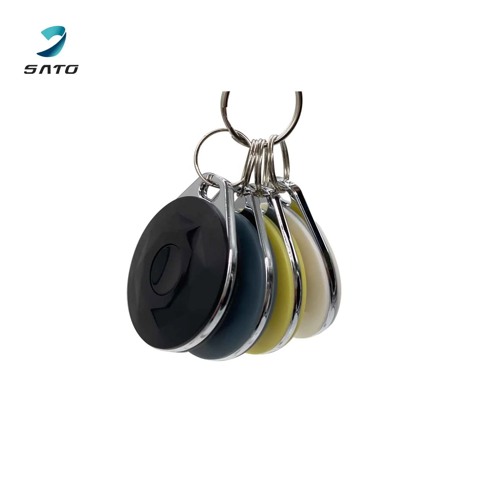 SCiE8 Mini BLE acceleration sensor beacon iBeacon tag a programmable push button people/pet tracking BLE beacon tag