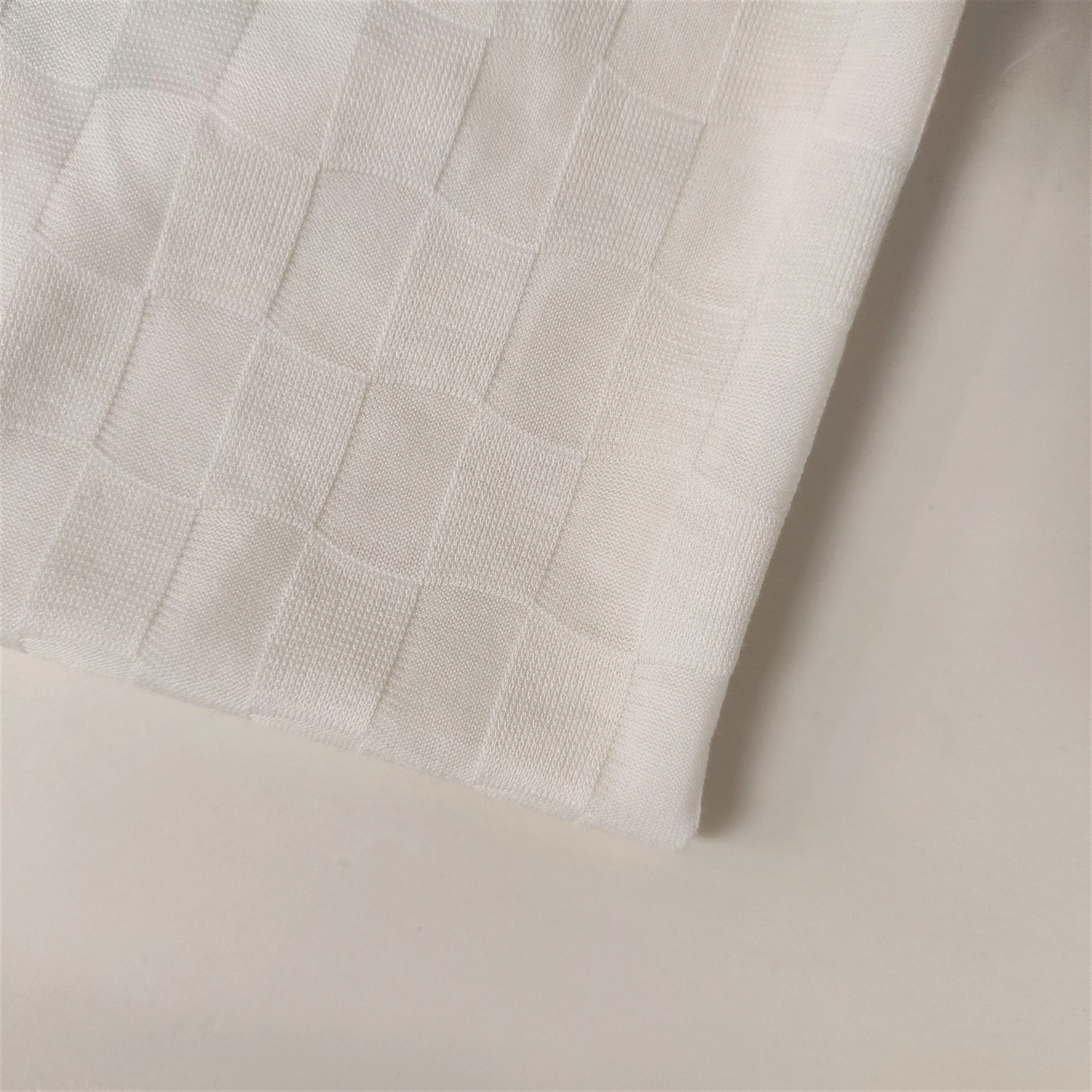 high end customizable fabric polyester 76% Viscose 24% polyester kint jersey viscose elastane fabric for pant