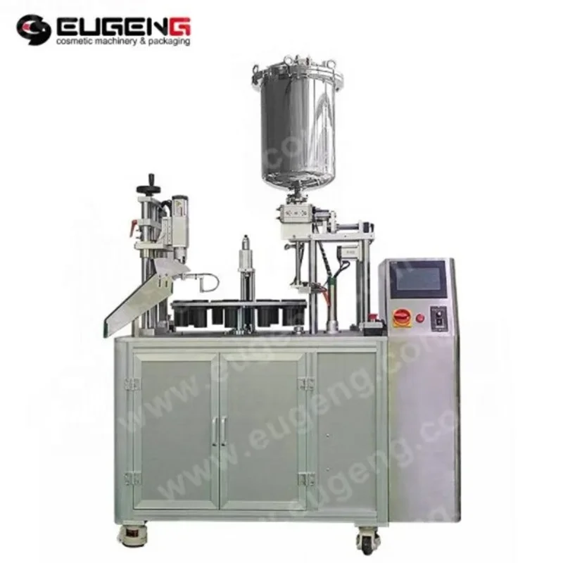 Cosmetic toner filling machine spray bottle cosmetic oil filling machine
