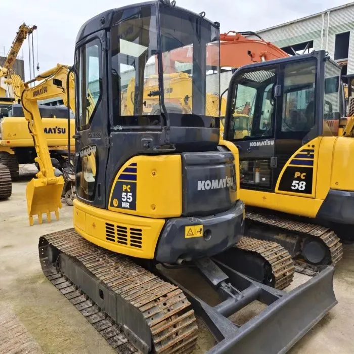 Real price Used Mini Excavator PC55 in Shanghai for Sale/Used Komatsu PC55mr Excavator MADE IN JAPAN