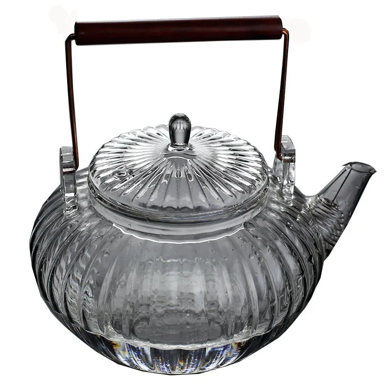 Japanese Style Heat-Resistant Glass Coffee Teapot Set Magnetic Tea Maker