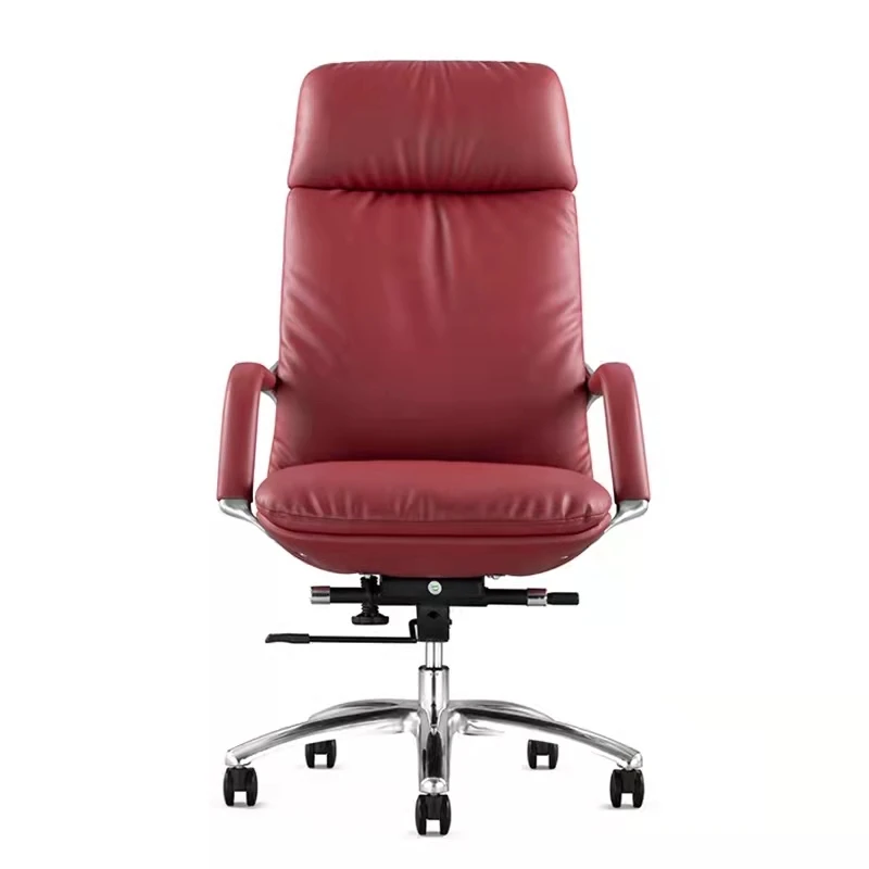 Cheap Soft Ergonomic Office Furniture Executive Recliner boss Chairs Luxury PU Leather Office Chair