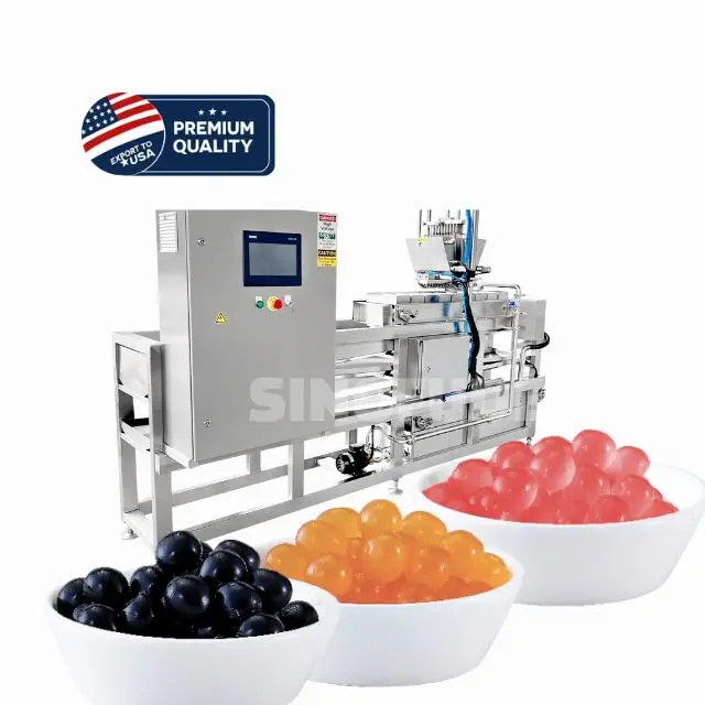 high speed Bubble Tea Mango Popping Boba 3.4kg Forming Machine- Best Taiwan Pop Boba Pearl Making Machine