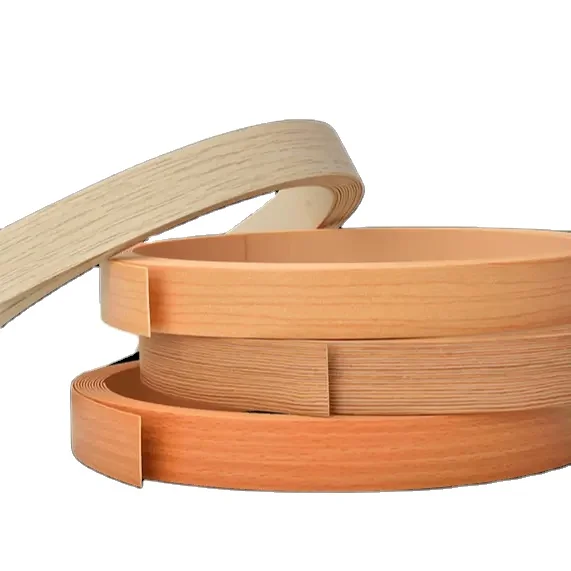 Factory funiture accessories Cabinet MDF board 0.4-3mm thickness self adhesive PVC Pre glue edge banding tape
