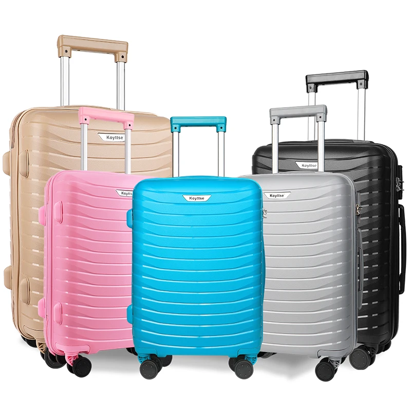 PP Luggage 3 Pieces Sets  For Men Women Luggage Set Trolley Bag Suitcases Travelling Bags Luggage