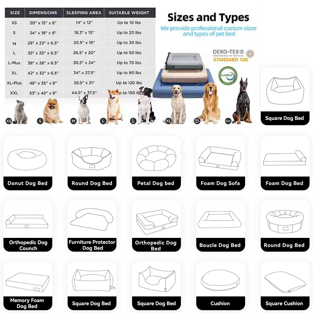 Petopia washable dog luxury bed cold dogs cute cooling plush contemporary wholesale dog bed s for sale with pillow