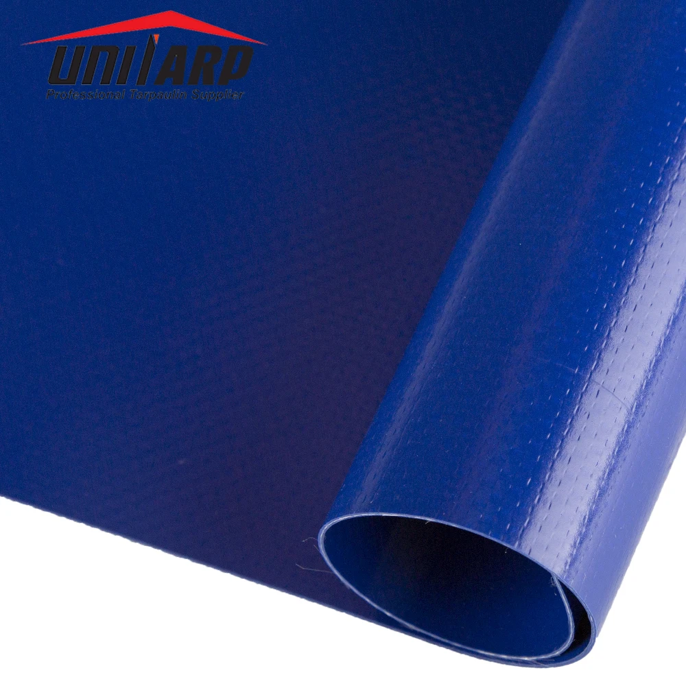 NFPA 701 Fire Resistant 18oz PVC Vinyl Plastic Coated Tarpaulin for Truck Trailer Rain Covers