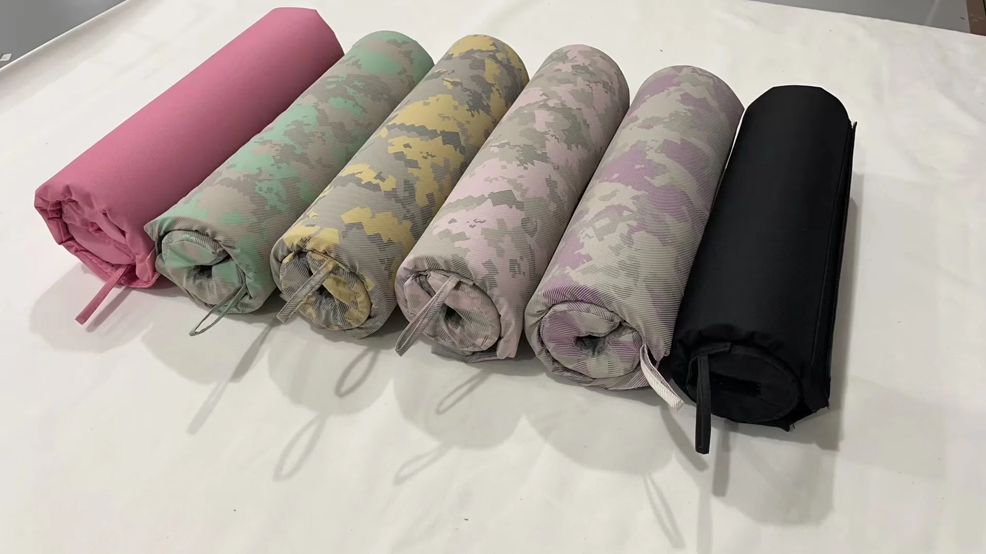 Kuerfit New Arrival High Quality Portable Weightlifting Sponge Oxford Barbell Mat Shoulder Protective Pad For Squats