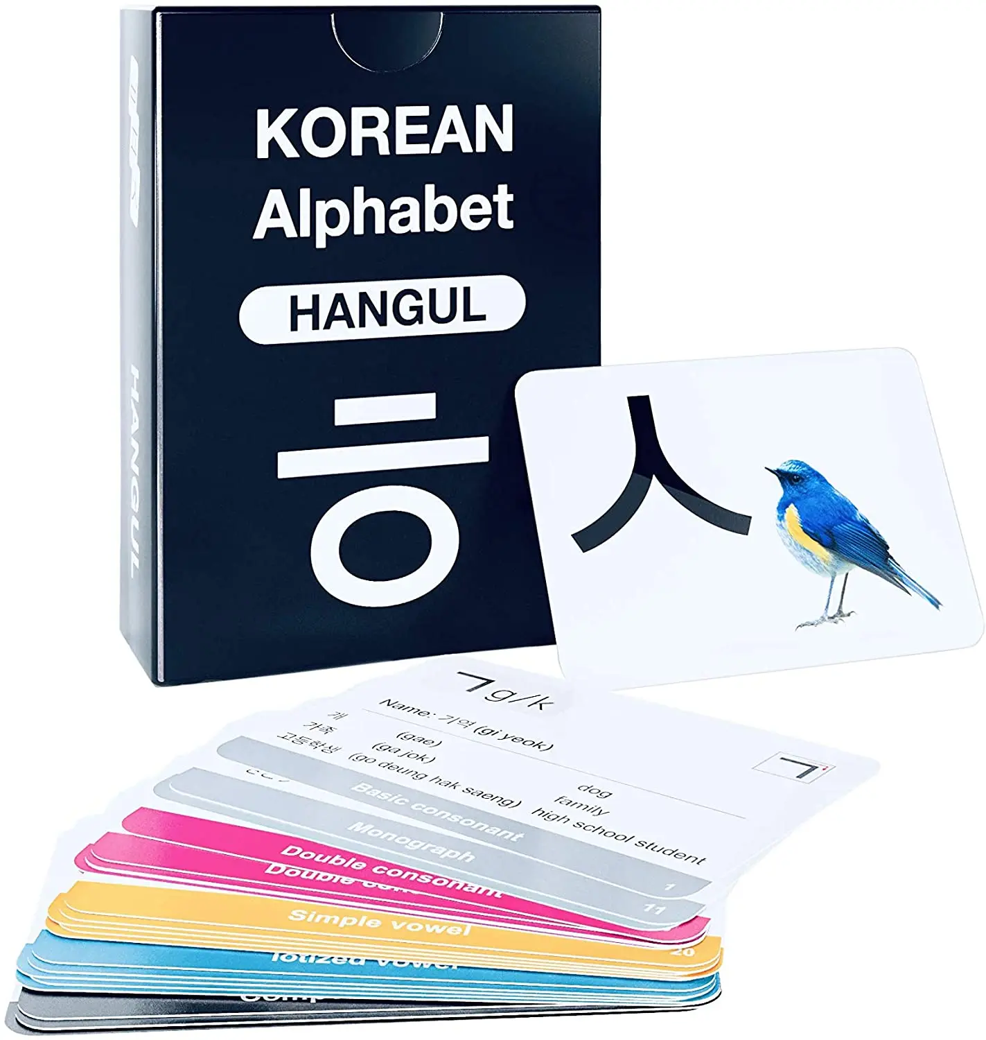 China Factory OEM Custom Korean Card Printed Anime Game Cards Animals Flash Card Alphabet Flashcards