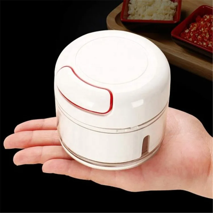 Hand Manual Pull Cord Vegetable Food Chopper Manual Mini Pull Chopper Mini garlic blender