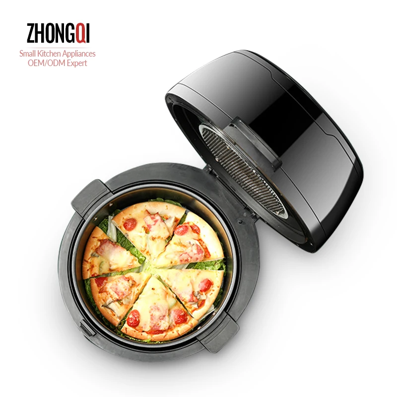 Электрический Фритюрница с цифровым сенсорным экраном, 6 л, новый дизайн, без масла, с веслом и прозрачным окном