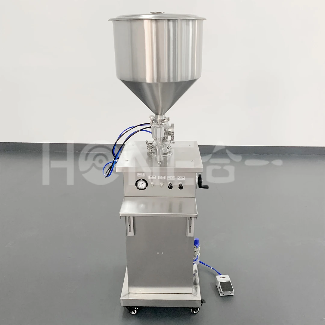 HONE cosmetics/pharmaceuticals/chemicals/food filler pneumatic filling machine for industrial use
