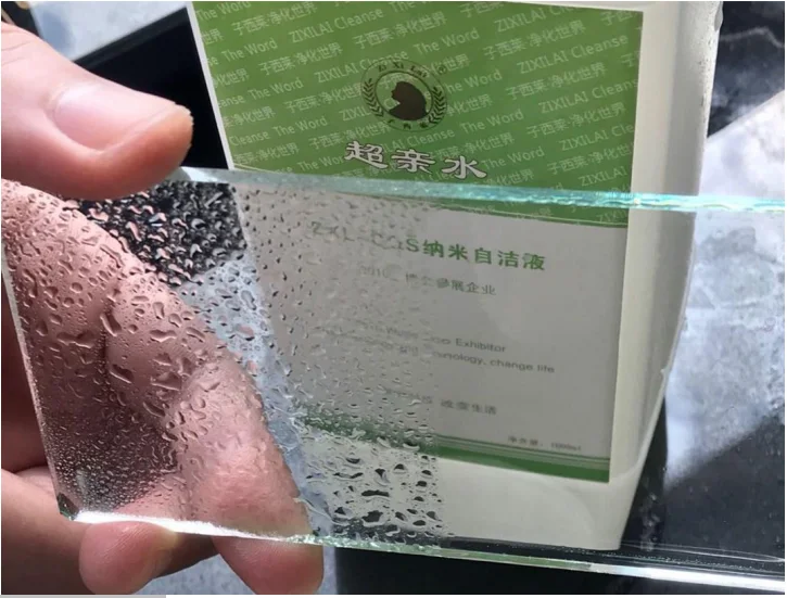 Nano Super hydrophilic self cleaning Coating for building curtain wall