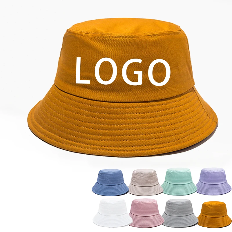 Wholesale Colorful Custom Digital Printing Embroidery Sublimated Blank Hat Fishing Bucket