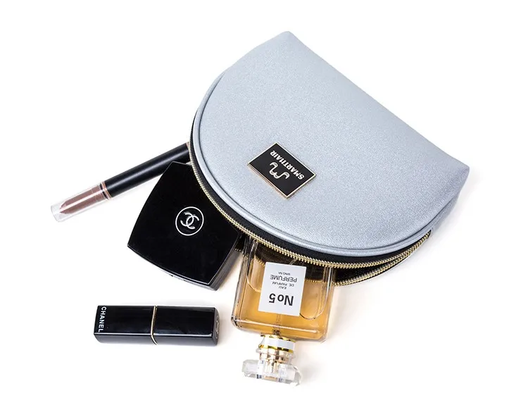 Custom Printed Travel Organizer Leather PU Cosmetic Pouch Bag Professional Luxury for Man Make up Bag cosmetic Bag Fashion