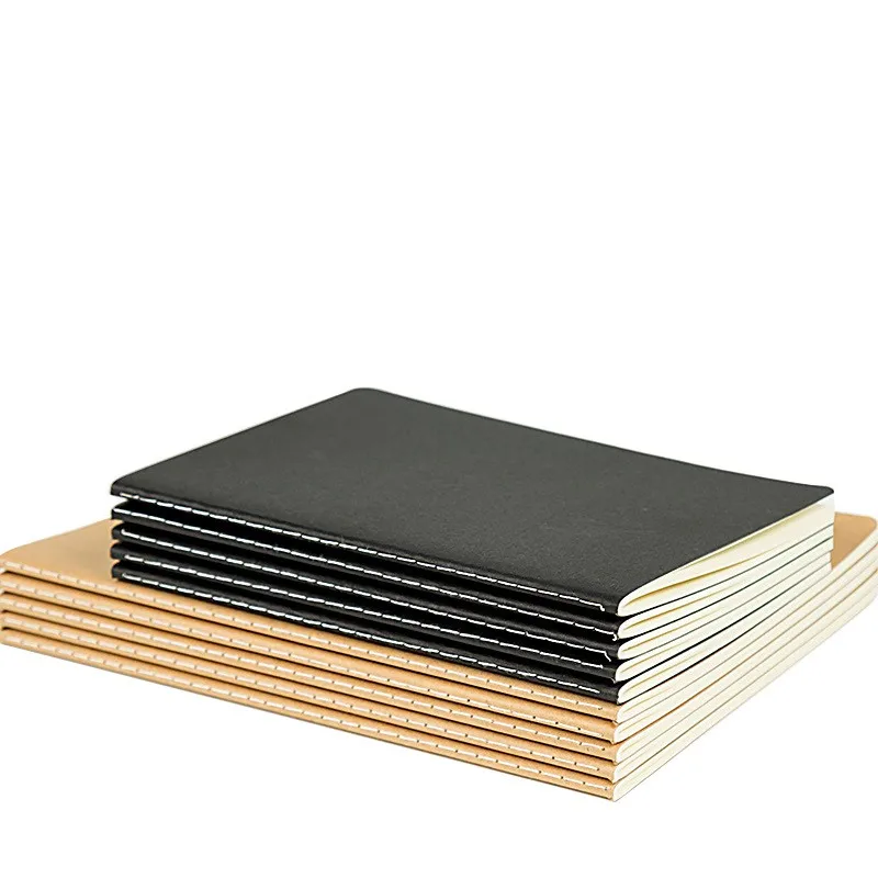 Customize Simple Design Notebook Kraft A5 Composition Notepad Stationery Notebooks Promotional Notebook For Office School