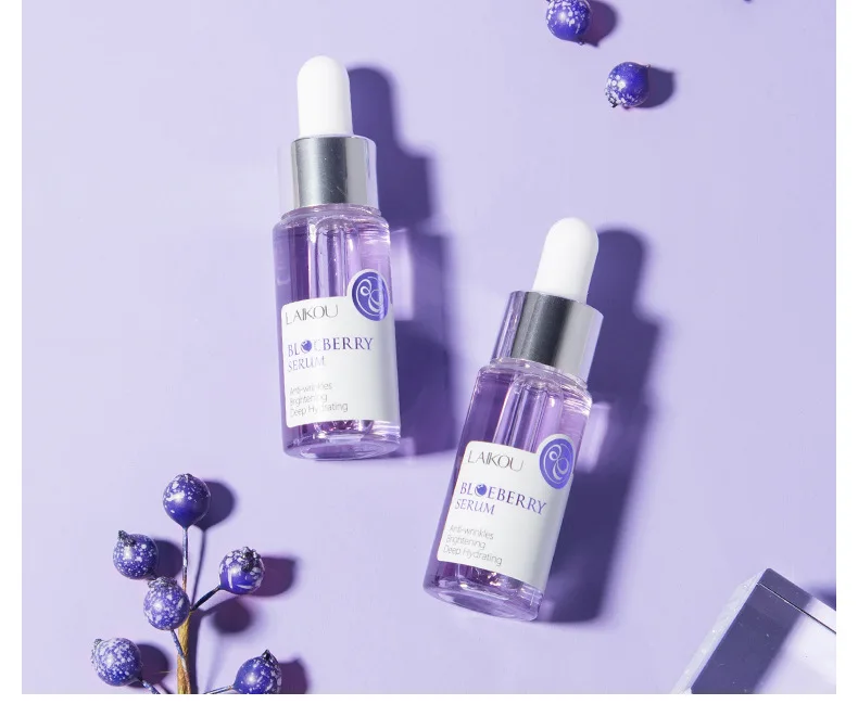 Blueberry Essence Moisturizing Moisturizing Oil Controlling Pore-Shrinking And Brightening Skin Essence