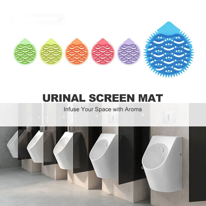 Smarlean Anti-splash Ocean Fragrance Toilet Deodorizer Urinal Screen Mat