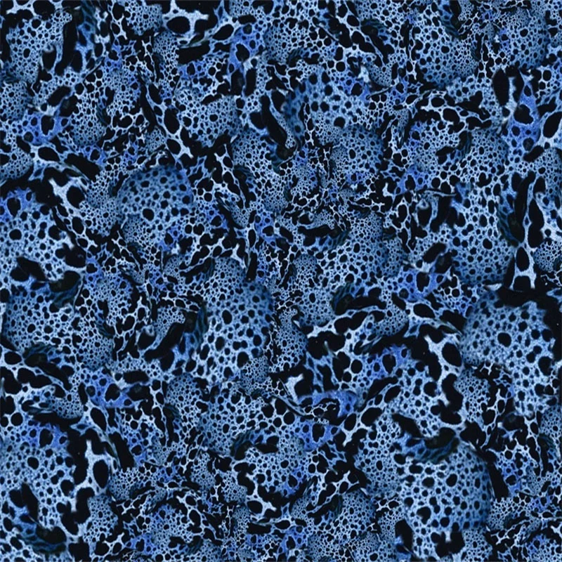 Textile high stretch customized animal digital print mesh fabric for dress materials