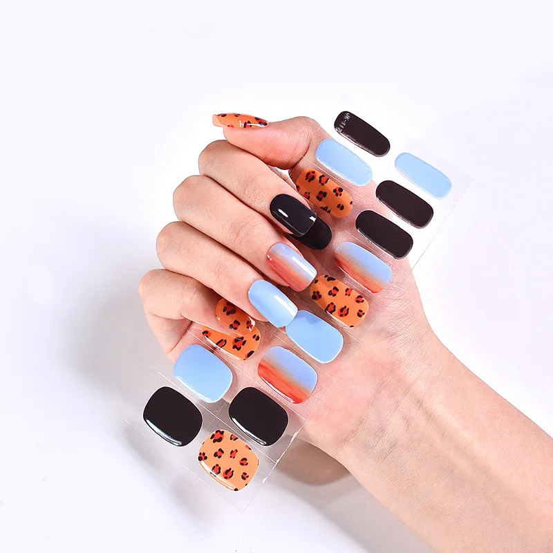 Wholesale Tulip Tender Powder Wear nail Patch Nail flakes Fake nail gel