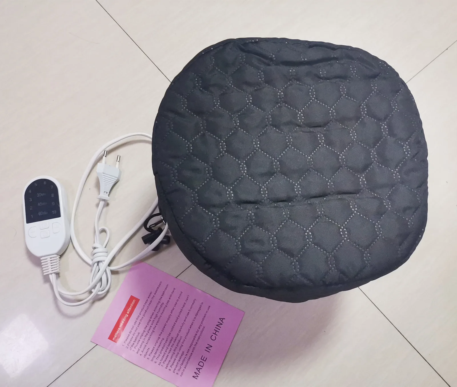 Good Quality Steam Cap With Timing Function Hair SPA Steamer Cap Beauty Hair Coloring Electric Cap