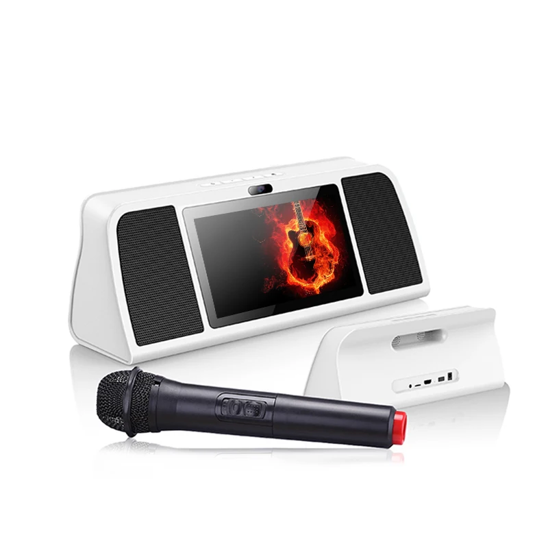 Беспроводная Музыка Wifi радио динамик Android Hifi сенсорный экран портативный умный динамик