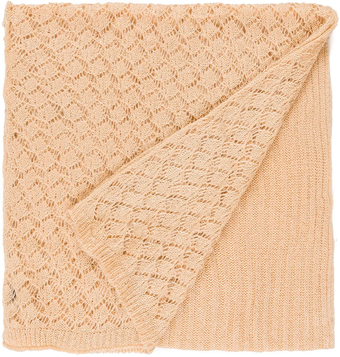 original factory directly manufacture popular light warm fashion soft hollow style ladies jacquard knit scarf