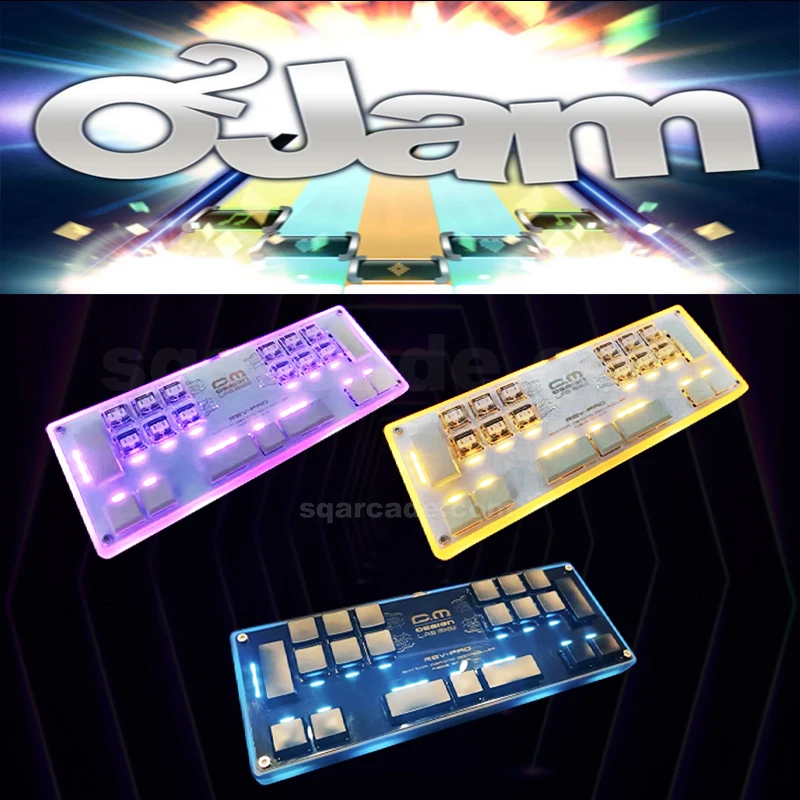 Pocket DJmax ez2on OSU o2jam Controller Arcade Console Mini Sound Joystick Music/Rhythm Games Controller