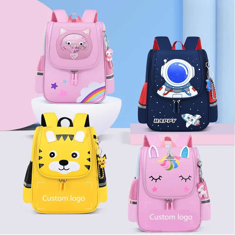 New trend cute  cartoon unicorn pink children backpacks kindergarten schoolbag kids schoolbags for girls