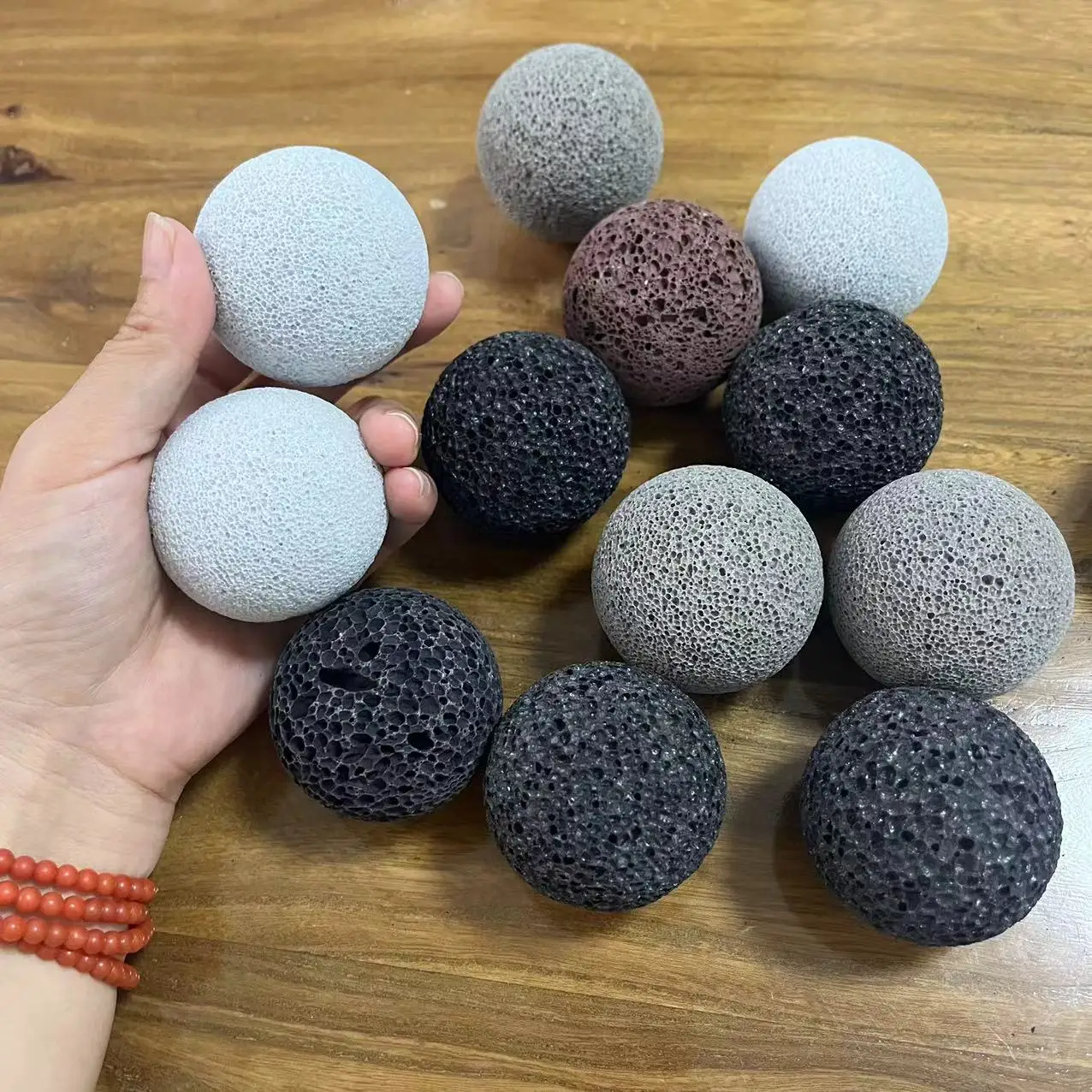 Volcanic Rock  Aromatherapy Ball Hemisphere  Lava  Stone Diffuse The Fragrance Available in a variety of sizes and shapes