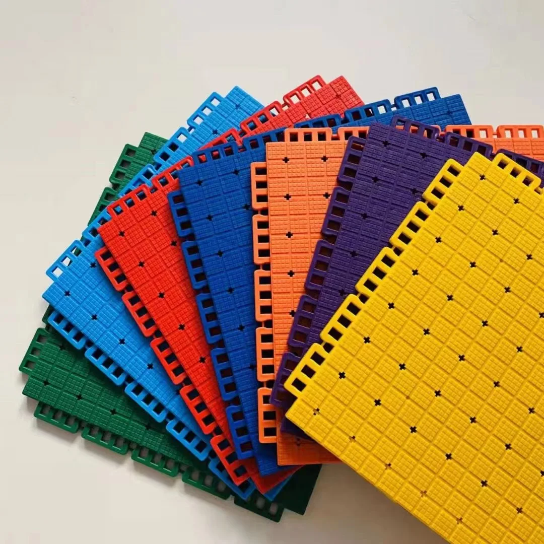 futsal and soccer football court used professional anti-slip pp puzzle lock sports floor