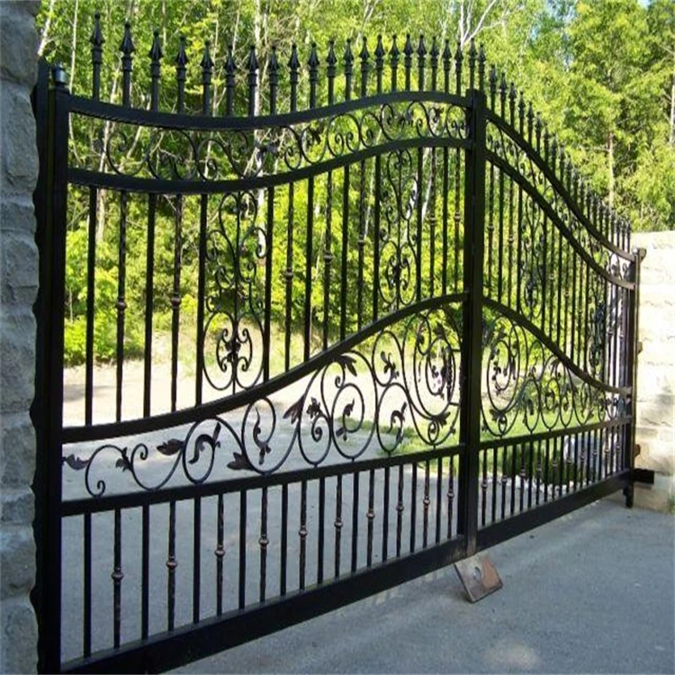 Ace Antique Style Gate Designs High Quality High Quality Galvanized Iron Metal Gates  Main Entrance Gate Design