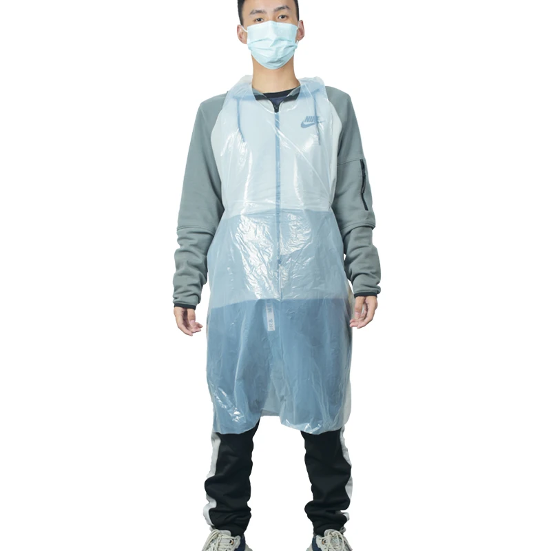 Cooking Smocks for Adults Painting Picnic DIY Crafts Meeting Various Needs Plastic Disposable Aprons