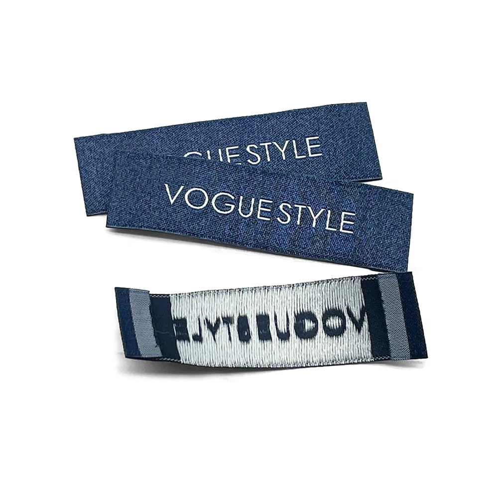 Пользовательские высококачественные атласные Роскошные тканые этикетки различные ремесленные ткани для голографической одежды