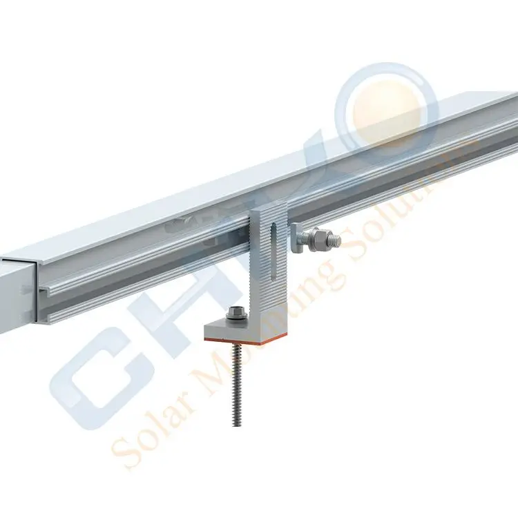 Высоко предварительно собран солнечные панели железнодорожных и комплект для сращивания рейки крепления алюминиевая солнечная битумная кровельная плитка крыши из алюминиевого сплава