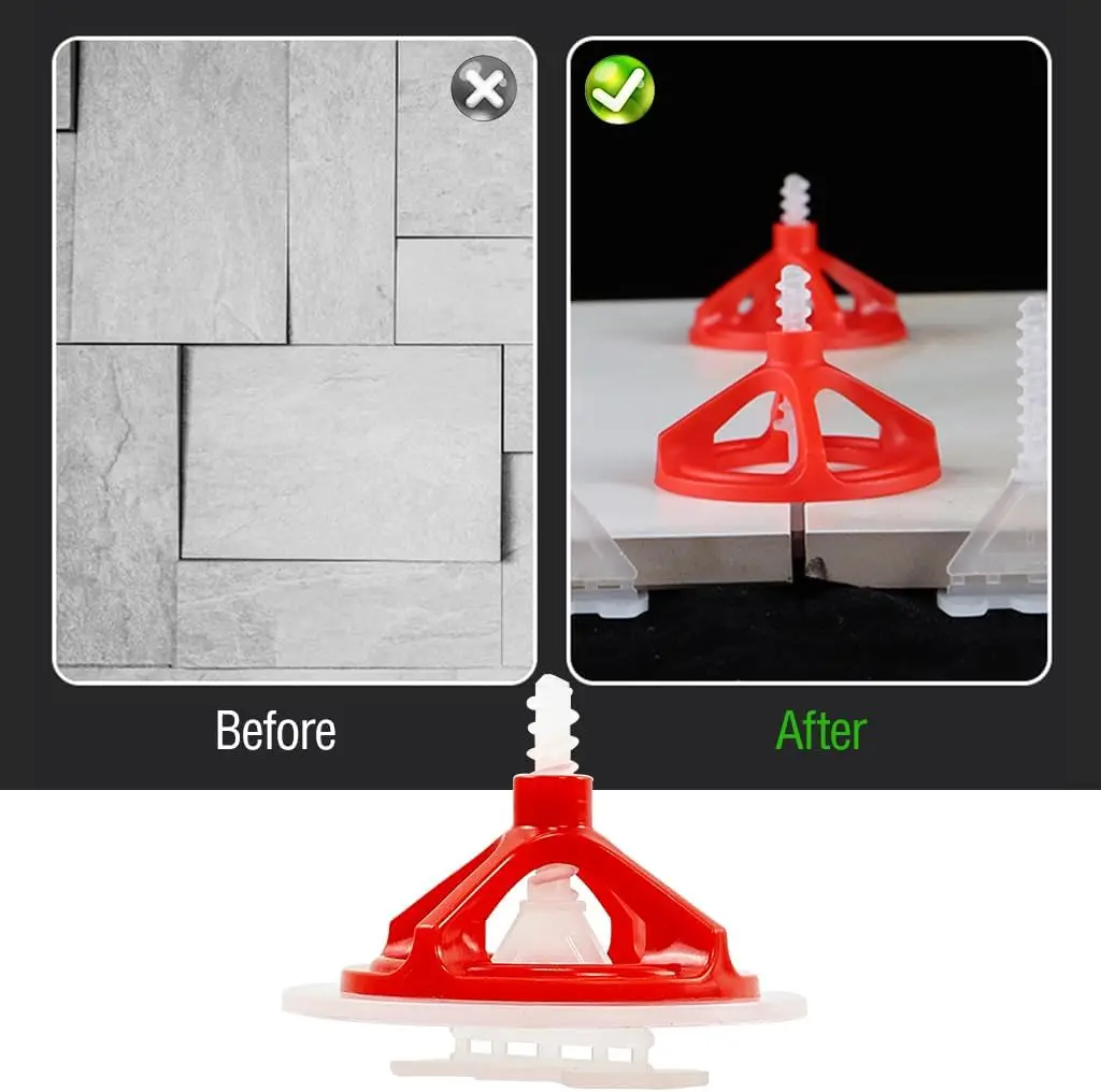 Tile Clips Leveling System With Reusable Wedges 1mm 2mm 3mm Wholesaler Tile Leveling System