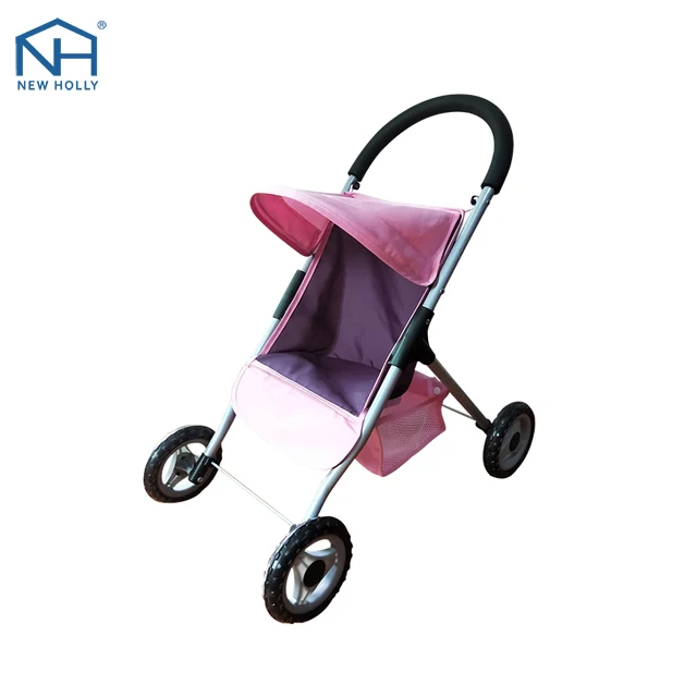 factory wholesale Plastic lovely children baby doll carriage