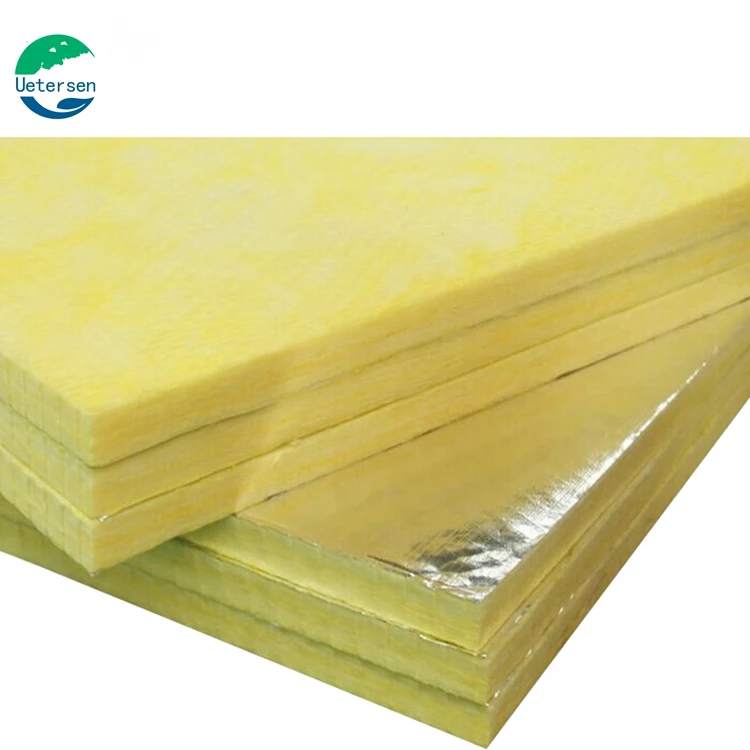 Laine De Verre Soundproof absorption 50mm glass wool wall acoustic panel wall heat Insulation Glass Wool board