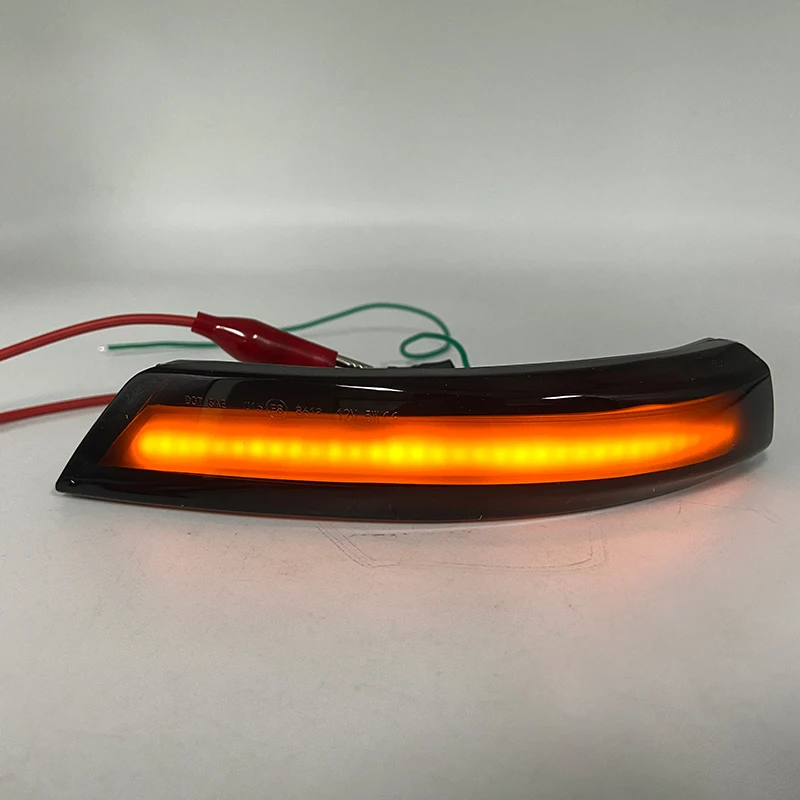 autodragons Dynamic Turn Signal LED Side Wing Mirror Indicator Blinker Sequential Light Smoked Lens For MONDEO 2007-2012
