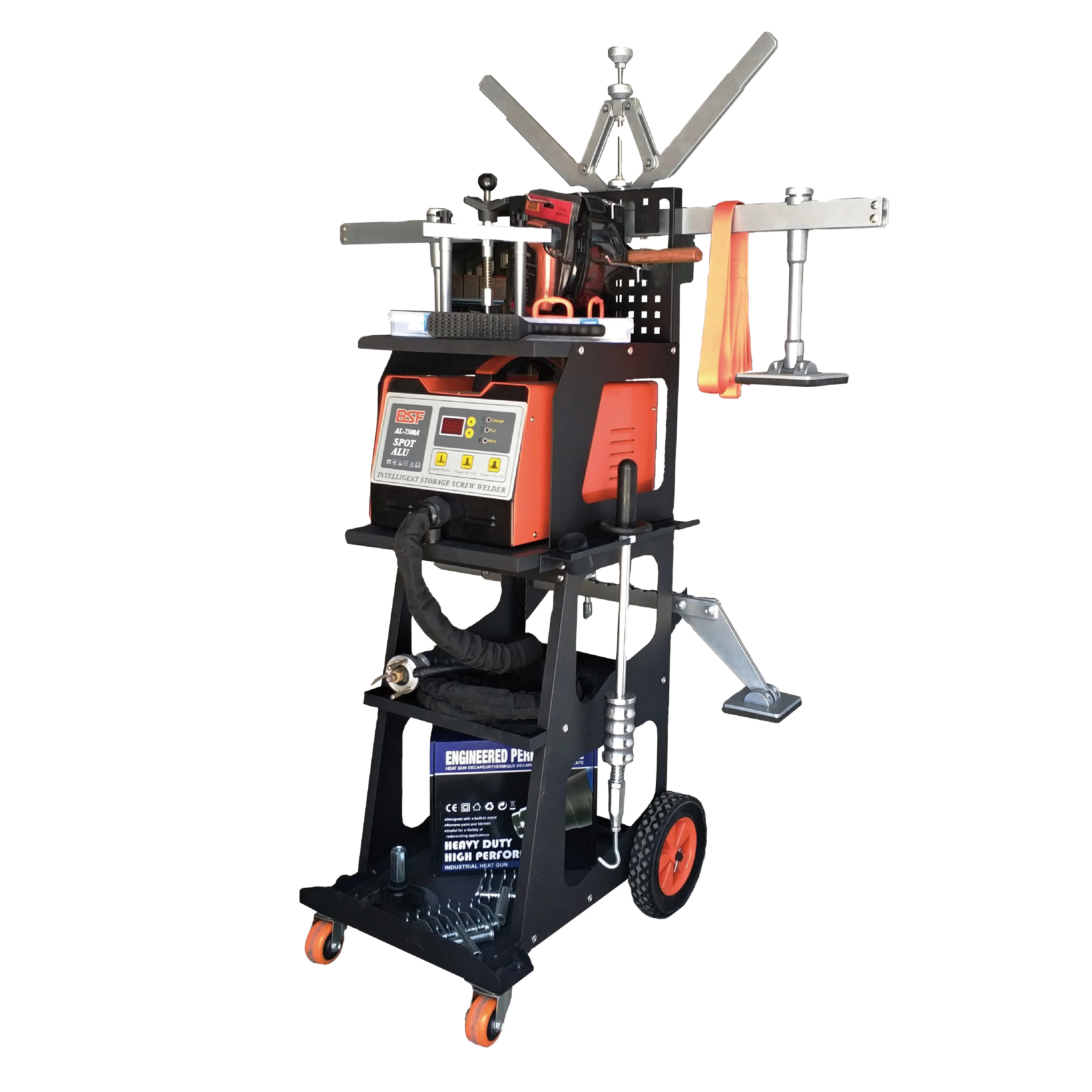 Car body repair equipment & aluminum&steel car body repair system &aluminum dent pulling machine