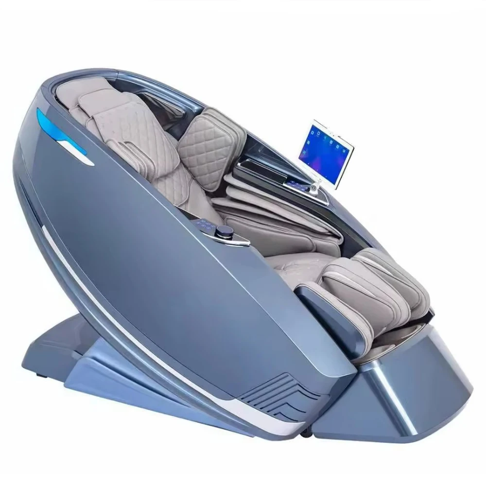 New sl track sofa massage chair 4d luxury zero gravity chair massage 2023 massage chair full body Robot legs with Android tablet